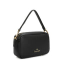 BRACCIALINI Damen Umhängetasche, Jinny Line, Schwarz