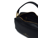 BRACCIALINI Damen Umhängetasche, Jinny Line, Schwarz