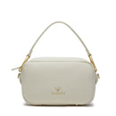 BRACCIALINI Damen Umhängetasche, Jinny Line, Beige
