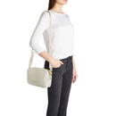 BRACCIALINI Damen Umhängetasche, Jinny Line, Beige