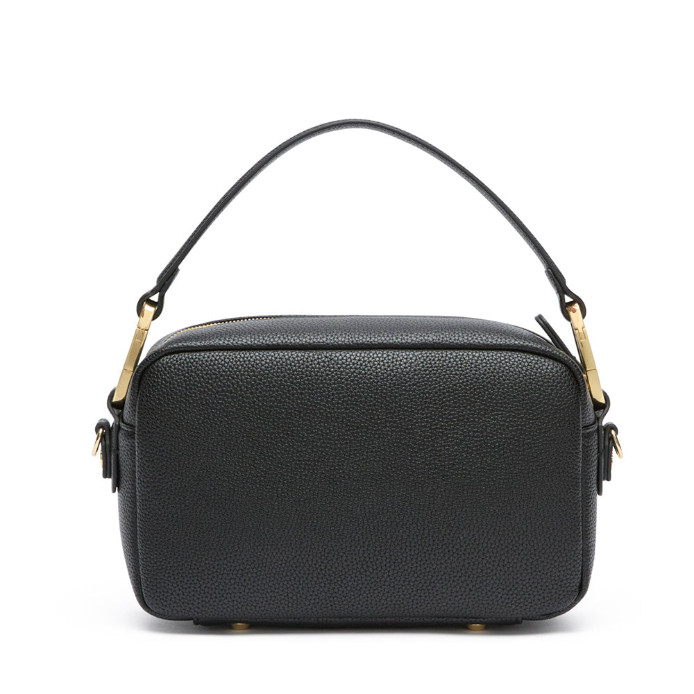 BRACCIALINI Damen Umhängetasche, Jinny Mix Line, Schwarz