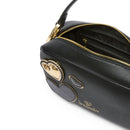 BRACCIALINI Damen Umhängetasche, Jinny Mix Line, Schwarz