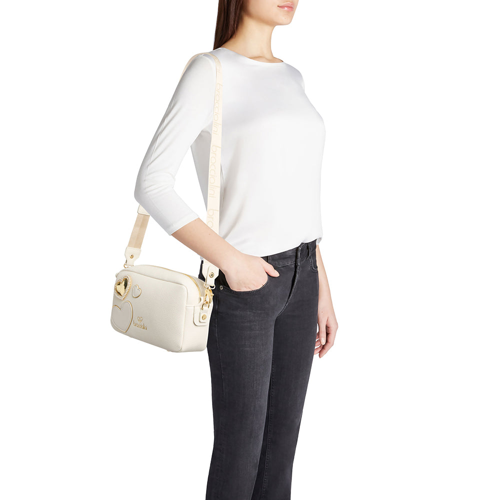 Borsa Donna a Tracolla BRACCIALINI linea Jinny Mix Beige