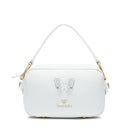 BRACCIALINI Damen Umhängetasche, Jinny Mix Line, Weiß
