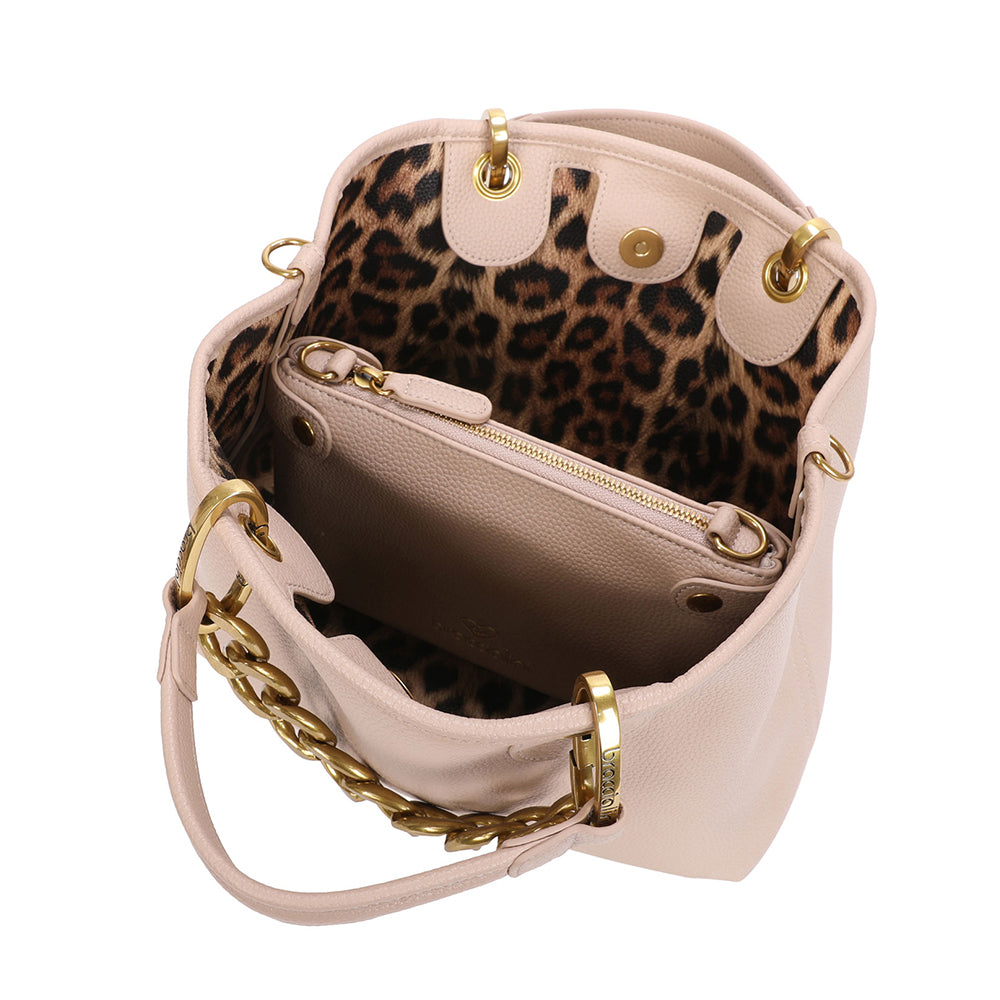 Borsa Donna a Mano BRACCIALINI linea Beth Jewels Taupe