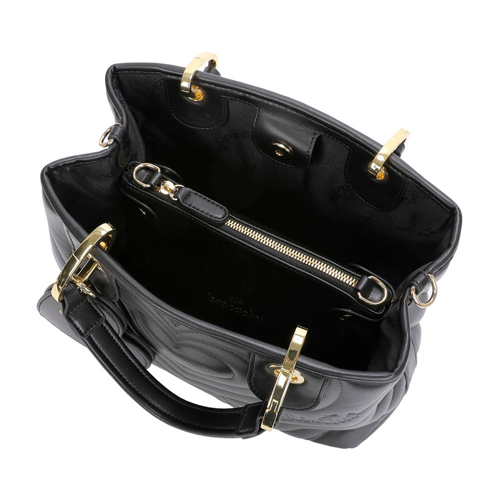 Borsa Donna a Mano BRACCIALINI linea Beth Matelassé Nera
