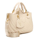 Borsa Donna a Mano BRACCIALINI linea Beth Matelassé Beige