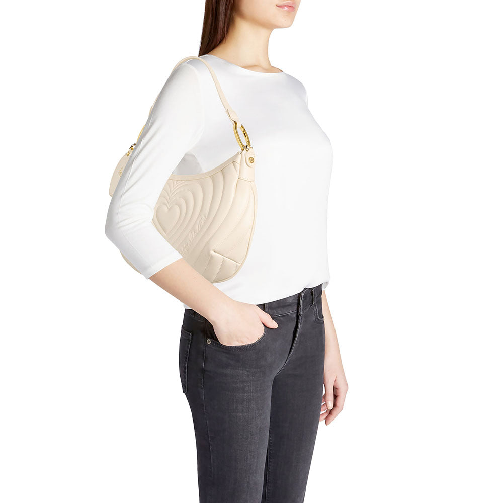 Borsa Donna a Spalla BRACCIALINI linea Beth Matelassé Beige