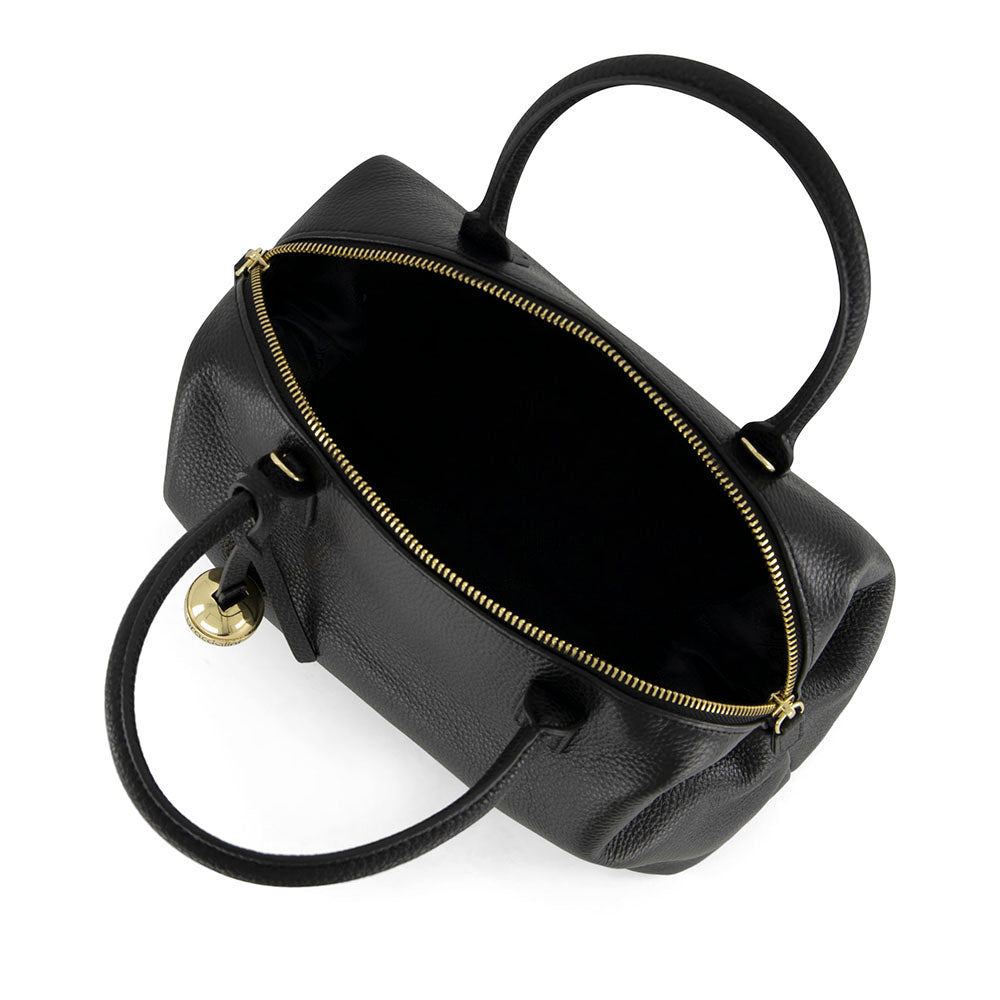 Bauletto Donna a Mano BRACCIALINI linea Ariel in Pelle color Vinaccia
