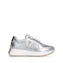 Sneakers Running Donna LIU JO Lolo 18 in Tessuto Metallizzato Silver