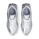 Sneakers Running Donna LIU JO Lolo 18 in Tessuto Metallizzato Silver