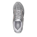 Sneakers Platform Donna LIU JO Maxi Wonder 73 Full Glitter e Inserti in Lurex Silver