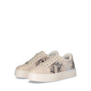 Sneakers Donna LIU JO Pretty 06 Beige con Inserti stampa Pitone