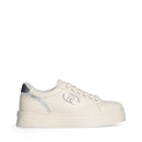 Sneakers Donna LIU JO Pretty 06 in Pelle Avorio