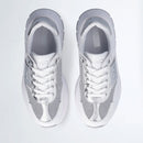 Sneakers Running LIU JO Eva 20 in Pelle Bianca e Lurex Argento