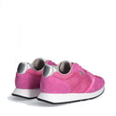 LIU JO Vibe 03 Damen-Sneaker aus rosa Wildleder und hellem Mesh