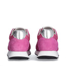 LIU JO Vibe 03 Damen-Sneaker aus rosa Wildleder und hellem Mesh