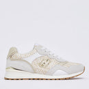 Sneakers Running LIU JO Maxi Wonder Low 02 in Suede Rafia e Pelle White Rope