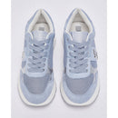 Sneakers Platform Donna LIU JO Amazing 43 Bis in Suede e Mesh Azzurro