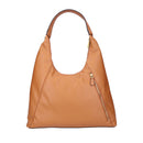 GUESS Damen Hobo Umhängetasche Laryn Line Farbe Cognac