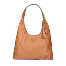GUESS Damen Hobo Umhängetasche Laryn Line Farbe Cognac
