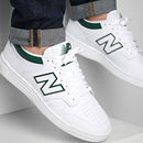 Scarpe Unisex NEW BALANCE Sneakers 480 in Pelle colore White e Timberwolf