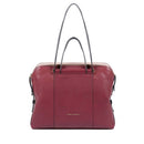 Borsa Donna da Lavoro PIQUADRO linea Circle in Pelle Bordeaux - Rosa - BD4574W92