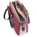 Borsa Donna da Lavoro PIQUADRO linea Circle in Pelle Bordeaux - Rosa - BD4574W92
