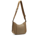 Borsa Donna a Tracolla PIQUADRO linea Circle in Tessuto Riciclato e Pelle Marrone - BD6657W92T