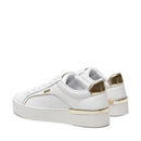 Sneakers Donna LIU JO Silvia 97 in Pelle Bianca con Logo Embossed