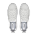 Scarpe Donna LIU JO Sneakers Cleo 26 in Pelle Bianca con Maxi Logo