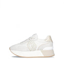 Sneakers Platform Donna LIU JO Dreamy 02 in Brighty Mesh Purity e Light Gold