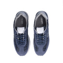 Sneakers Platform Donna LIU JO Dreamy 02 in Suede e Tweed Blu