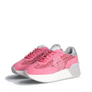 Sneakers Platform Donna LIU JO Dreamy 02 in Suede e Tweed Rosa