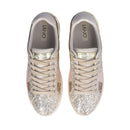 Scarpe Donna LIU JO Silvia 105 Sneakers in Glitter color Sabbia