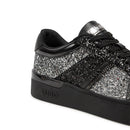 Scarpe Donna LIU JO Silvia 105 Sneakers in Glitter Black