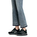 Sneakers Platform Donna LIU JO Maxi Wonder 91 in Suede Nylon e Vernice Nero