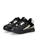 Sneakers Platform Donna LIU JO Maxi Wonder 91 in Pelle e Suede Nero