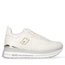 Sneakers Platform Donna LIU JO Maxi Wonder 01 in Pelle Milk