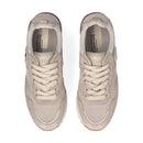 Women's Rope-Coloured Leather and Brighty Mesh Platform Sneakers LIU JO Maxi Wonder 01