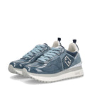 Sneakers Platform Donna LIU JO Maxi Wonder 01 in Suede e Denim