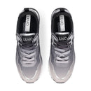 Sneakers Platform Donna LIU JO Maxi Wonder 01 in Raso Sfumato e Strass Black e White