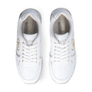 Sneakers Super Platform Donna LIU JO Maxi Wonder Plus 01 in Pelle Bianca