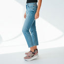 Sneakers Super Platform Donna LIU JO Maxi Wonder Plus 01 in Pelle Suede e Tessuto Rose e Cremisi