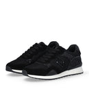 Sneakers Running LIU JO Maxi Wonder Low 02 in Glitter Mesh e Suede Nero