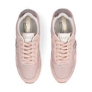 Sneakers Running LIU JO Maxi Wonder Low 02 in Glitter Mesh e Suede Nude