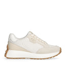 Sneakers Donna LIU JO Lolo 20 in Suede e Brighty Mesh Rope Milk
