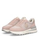 Sneakers Platform LIU JO Amazing 25 in Suede e Mesh Nude Light Gold