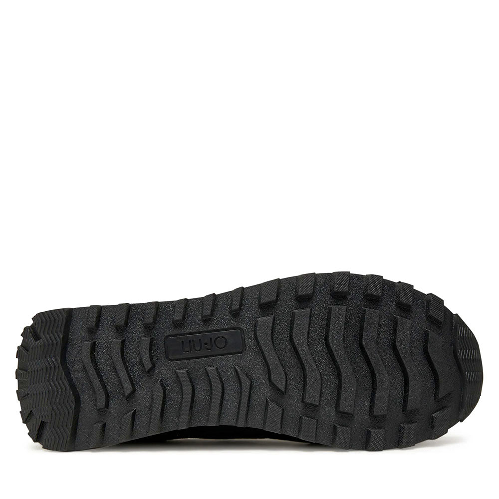 Sneakers Running LIU JO Evelyn 915 in Microfibra e Mesh Nero