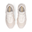 Scarpe Donna LIU JO Steffy 01 Sneakers Chuncky in Suede e Pelle color Latte